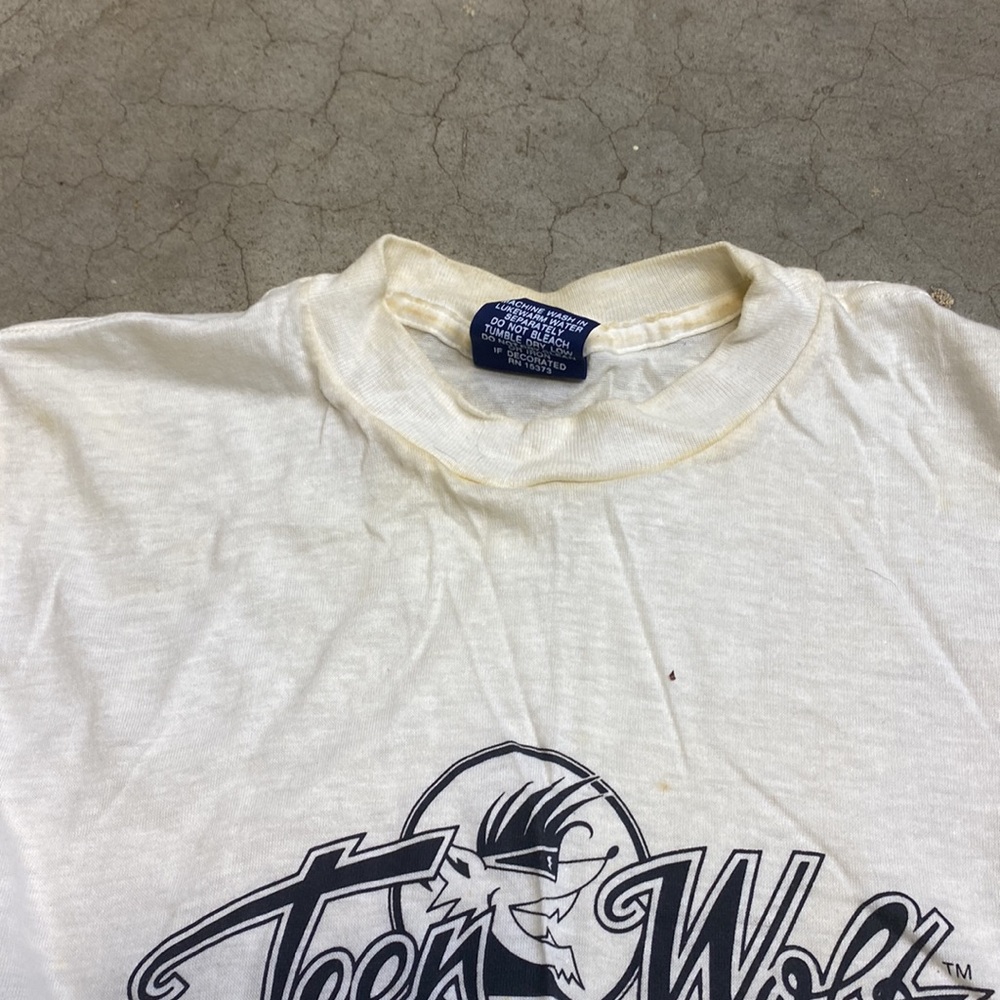 Vintage Teen Wolf Too T-Shirt Size M - Picture 10 of 12